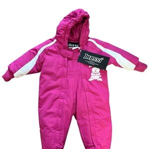 Infant MOSSI One Piece Snowsuit 12M NWT